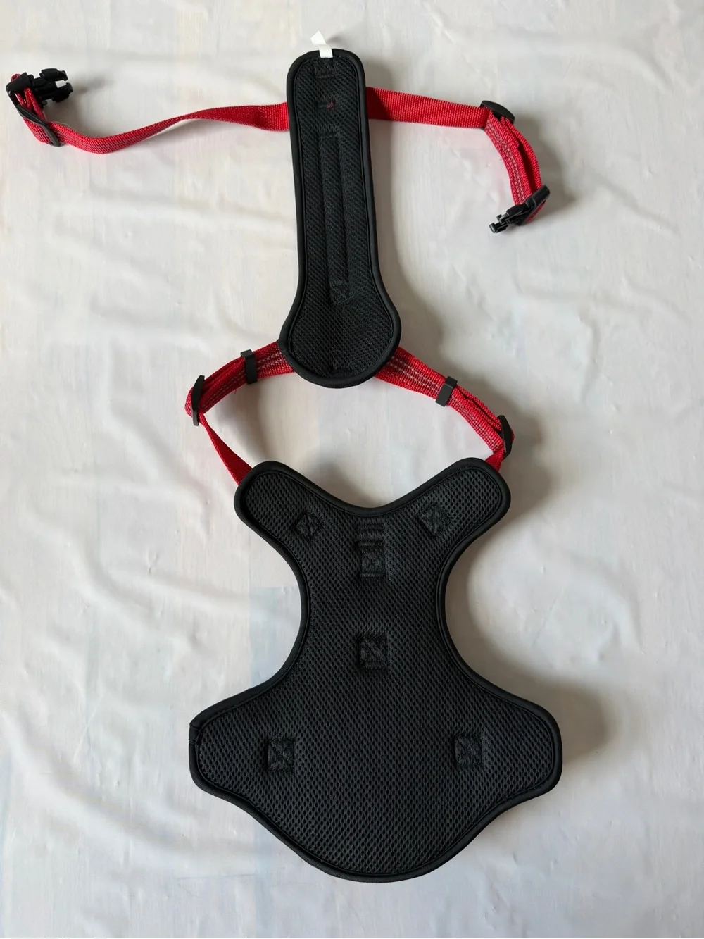 Kong Red Reflective Pocket Dog Harness Vest Padded Mesh Size L adjustable nWOT